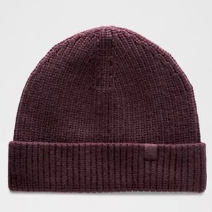 Lululemon ✨NWT✨ Burgundy ✨Wool Blend ✨Close-fit✨ Ribbed✨ Knit Beanie✨